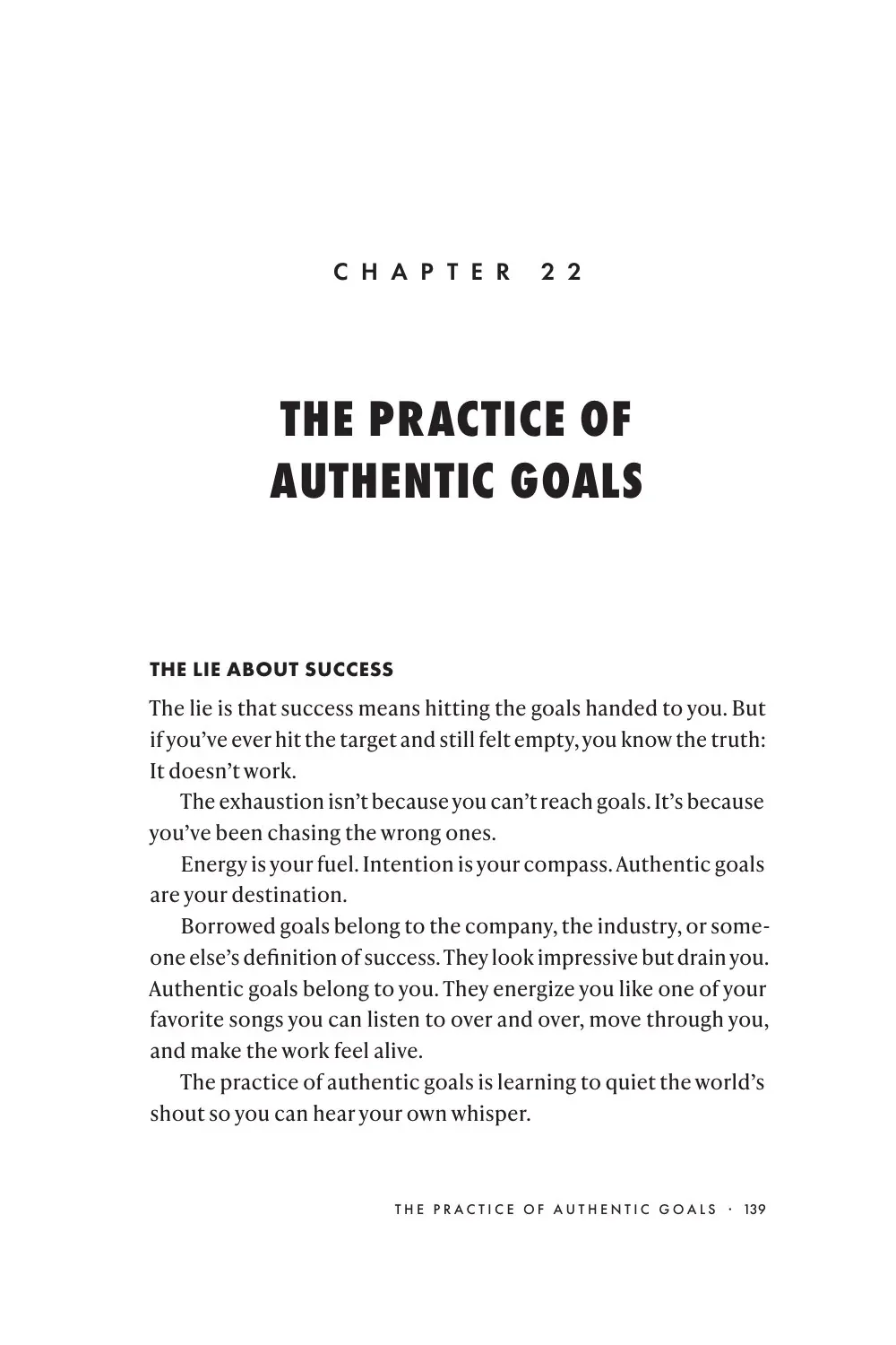 The Corporate Artist, printed page 139. Readable text follows this page pair.