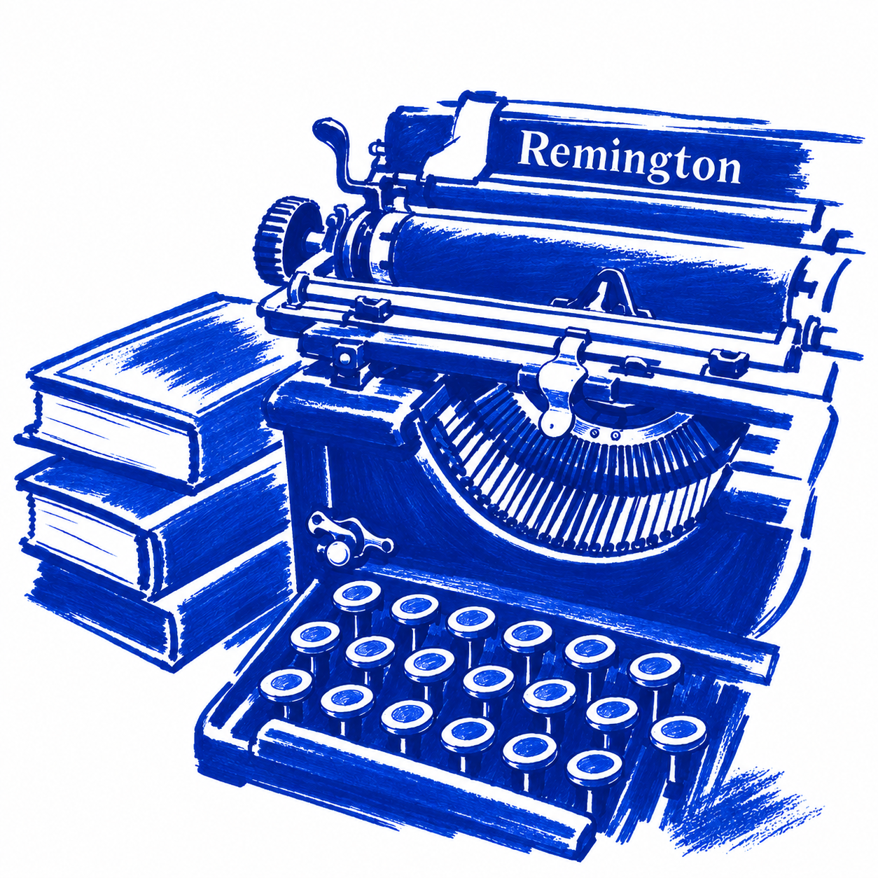 Bookshop illustration from the Montréal issue